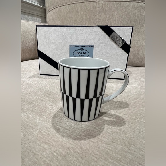 Sold PRADA Checker Board and Stripes brand new in box never used! Elevate home. - Picture 9 of 15